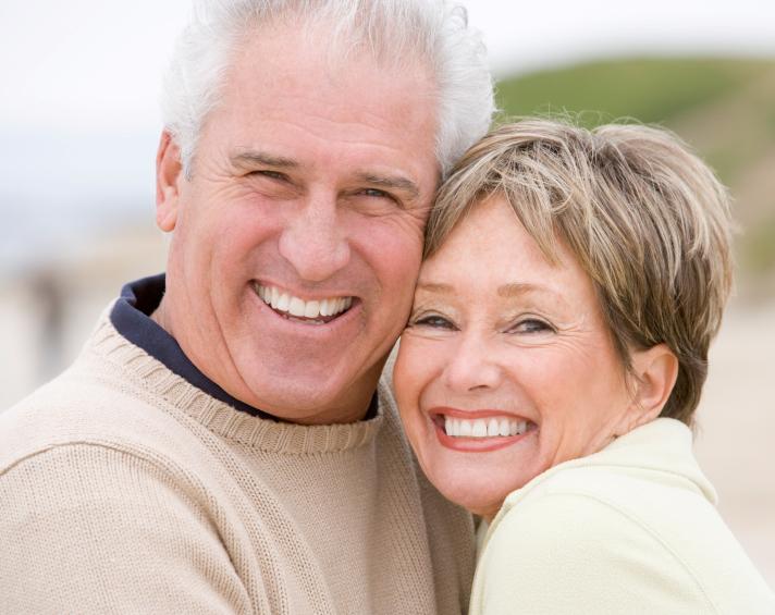 no hassle dentistry smiling seniors